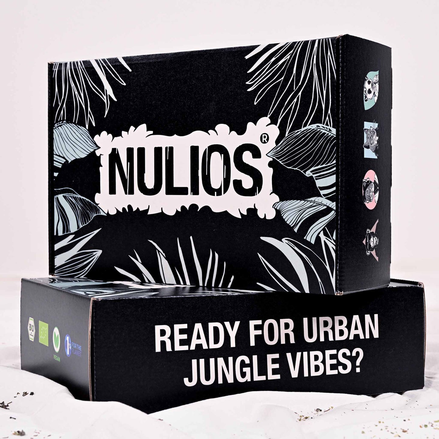 NULIOS® 🎀 Stylisches Bio Tee Geschenkset mit Edelstahl-Teefilter