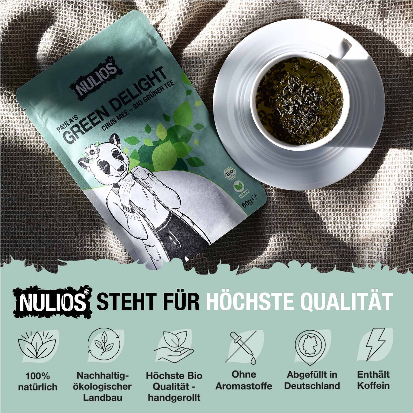 Bio Grüner Tee - PAULA'S GREEN DELIGHT
